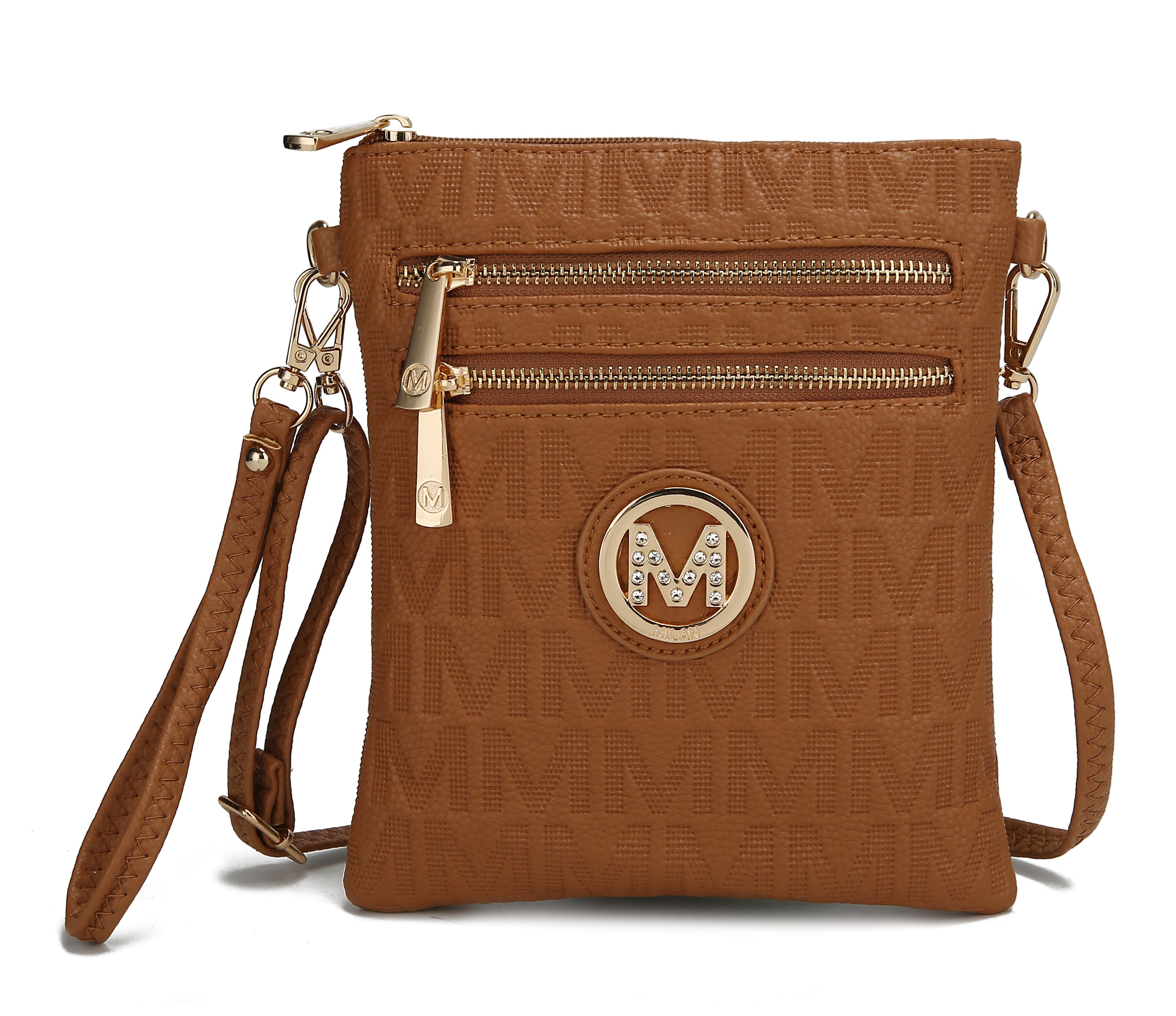  MKF Collection Andrea Signature Crossbody Bag - Red - Bonton