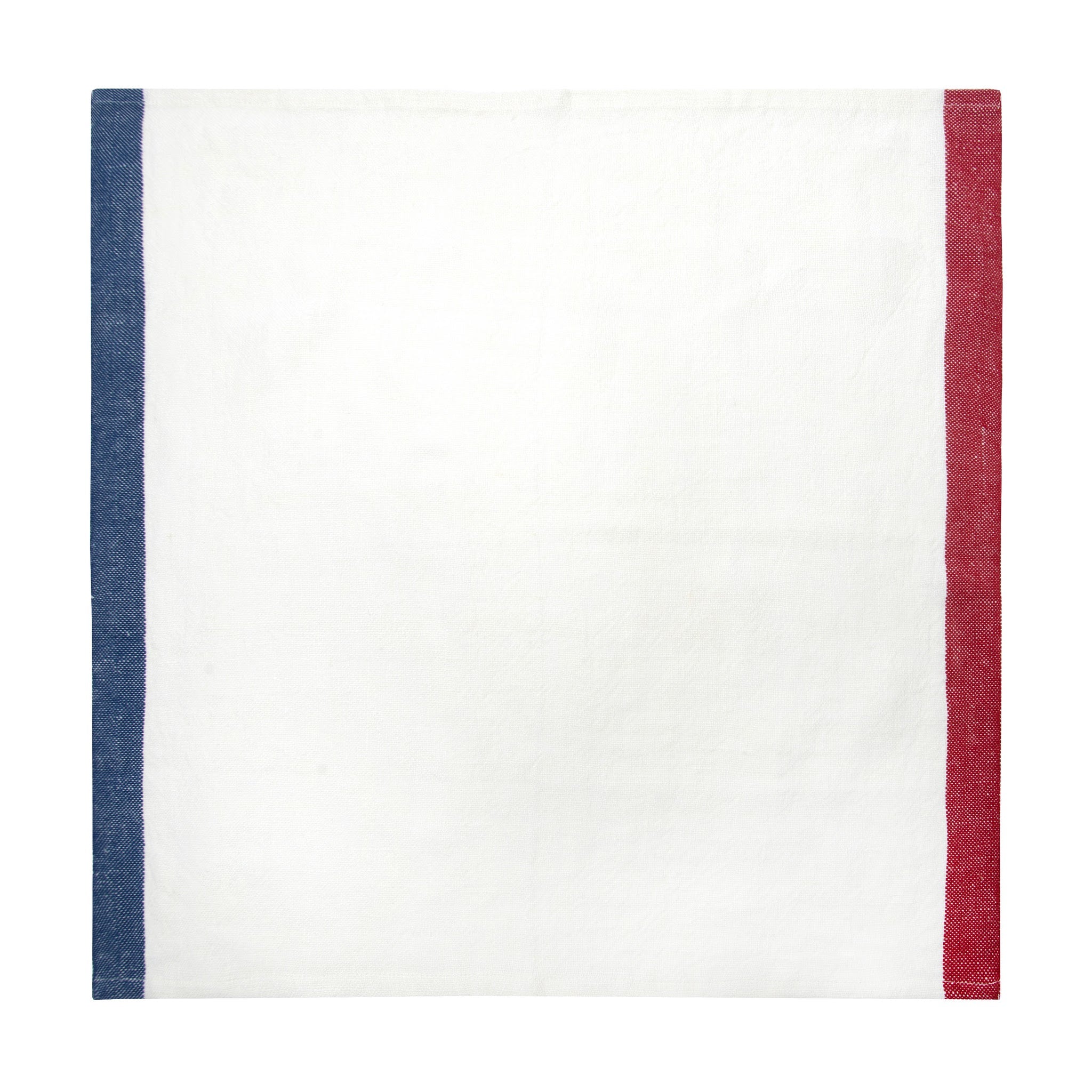  Caravan Paris White - Napkins 20x20  - Set of 4 - Blue & Mustard - Bonton