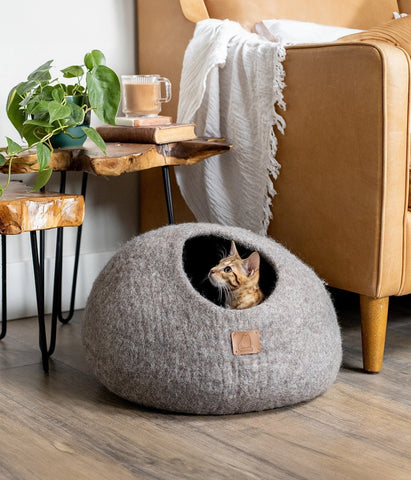 Earth Brown | Round Style Cave by Fuzzy Cove