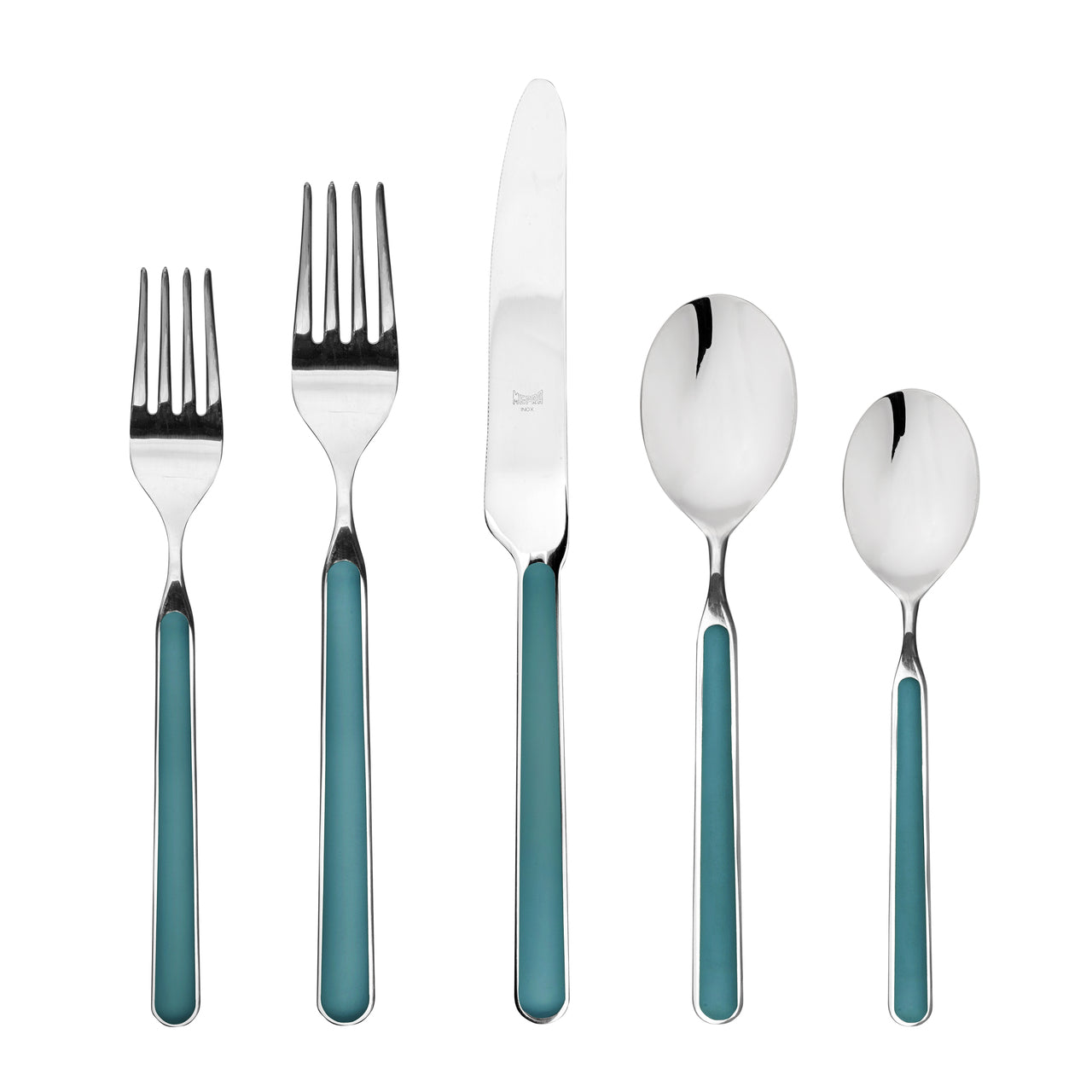  Mepra Fantasia Flatware Set Petroleum - Petroleum - Bonton