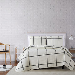 Kurt Windowpane Quilt Set