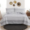 Noah Stripe Quilt Set Grey