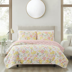 Garden Floral Quilt Set