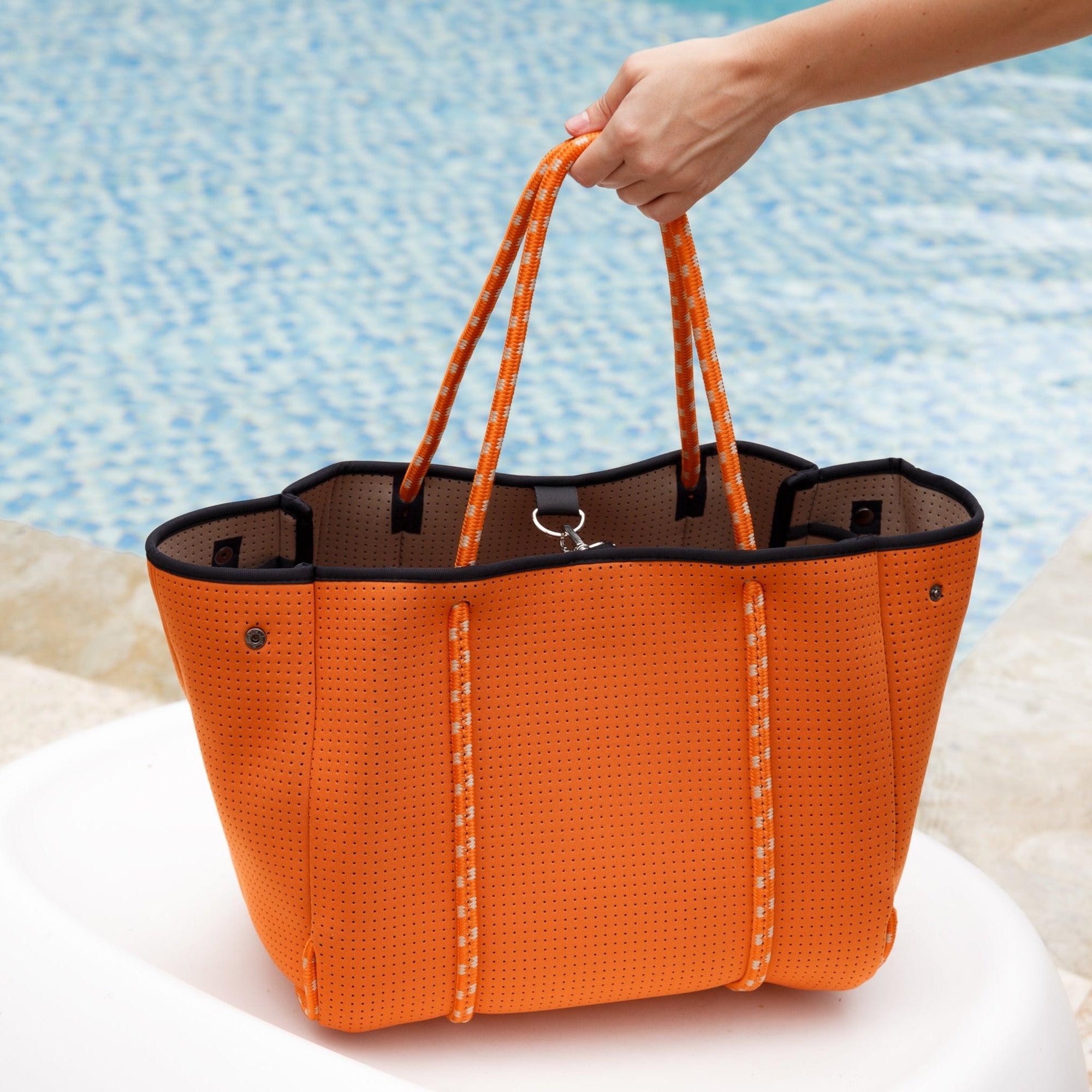  Pop Ups Brand EVERYDAY TOTE NEON ORANGE - Default Title - Bonton