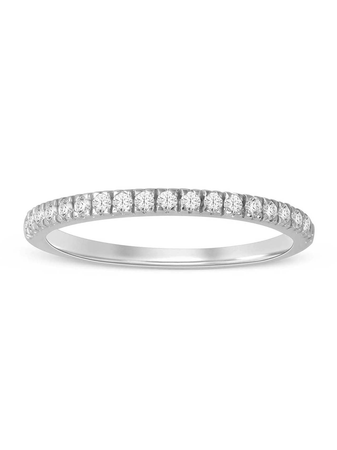  May & June 1/4ct TDW Diamond Wedding Band - Yellow - Bonton