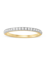 1/4ct TDW Diamond Wedding Band