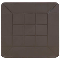 18" Square Polypropylene Patio Side Table