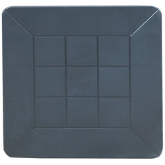 18" Square Polypropylene Patio Side Table