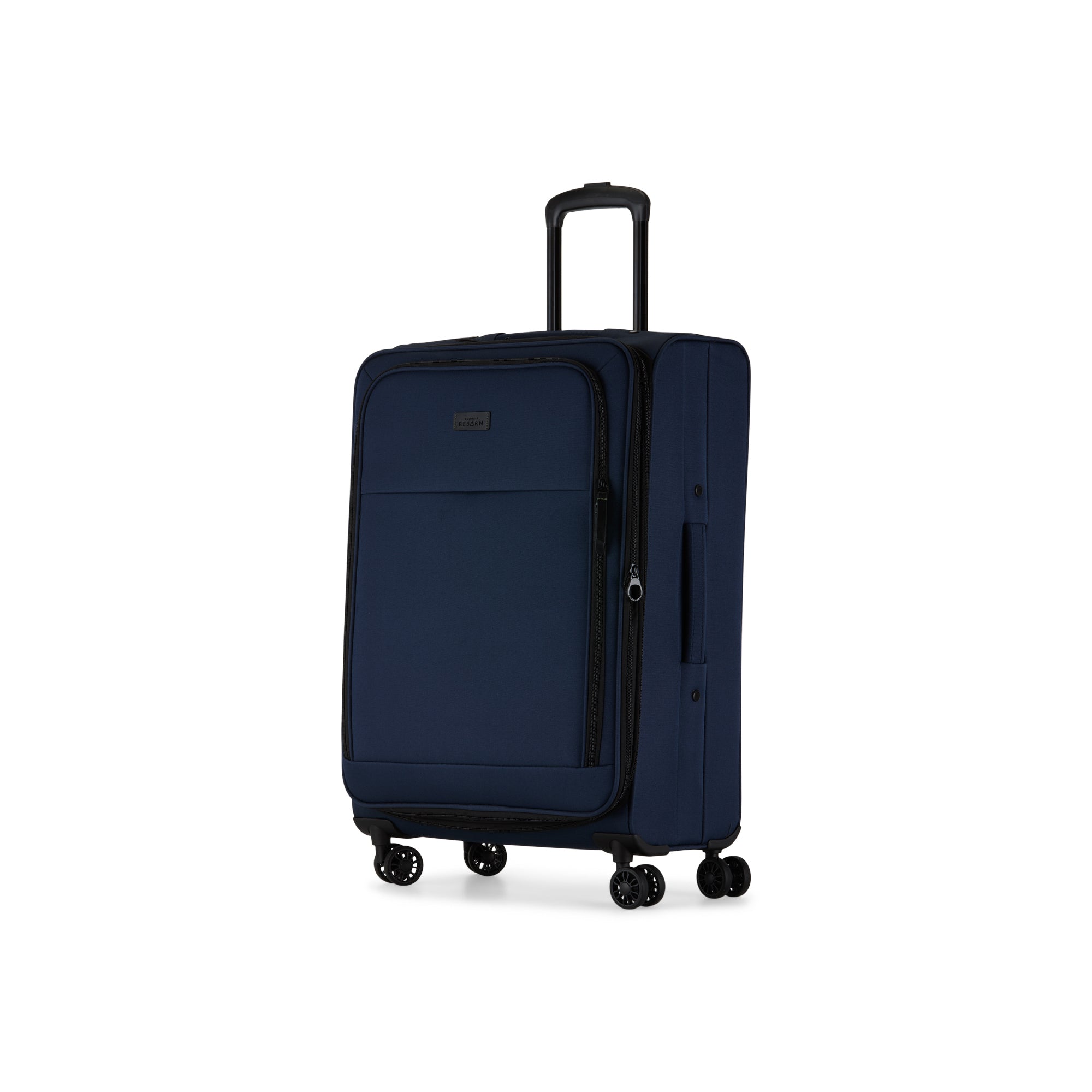  Bugatti Reborn 3 Piece Luggage Set - Recycled Polyester - Navy - Bonton