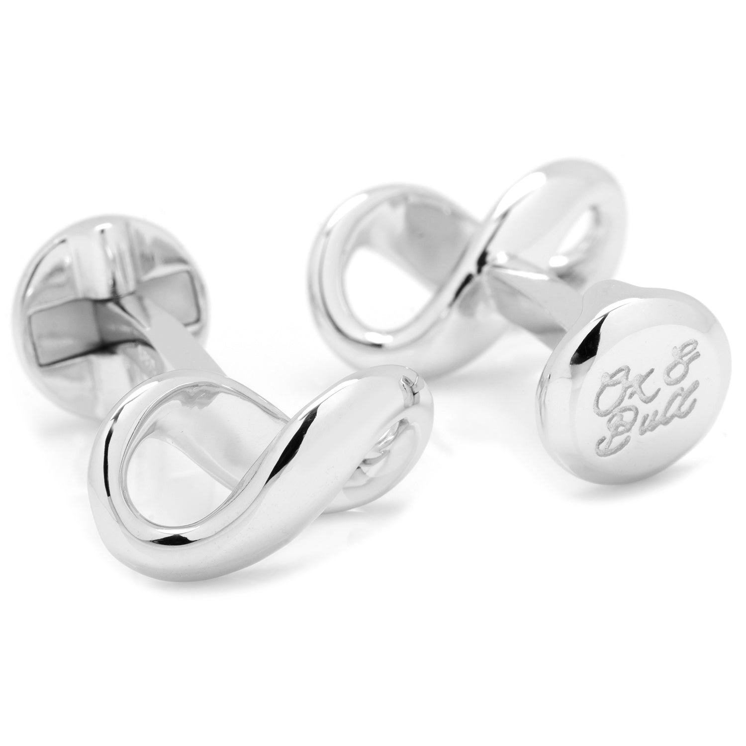  Cufflinks Infinity Symbol Cufflinks - Default Title - Bonton