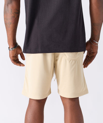Cheech & Chong Rollin Mesh Short - Khaki