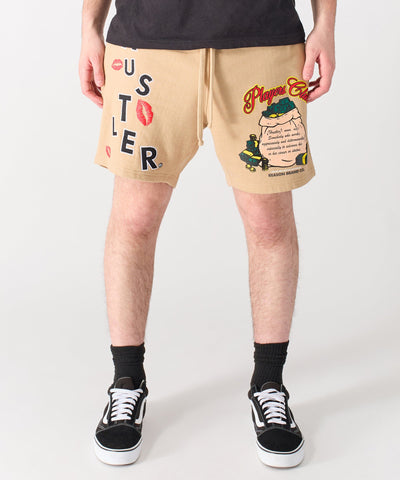 Hustler Players Club Short - Clay