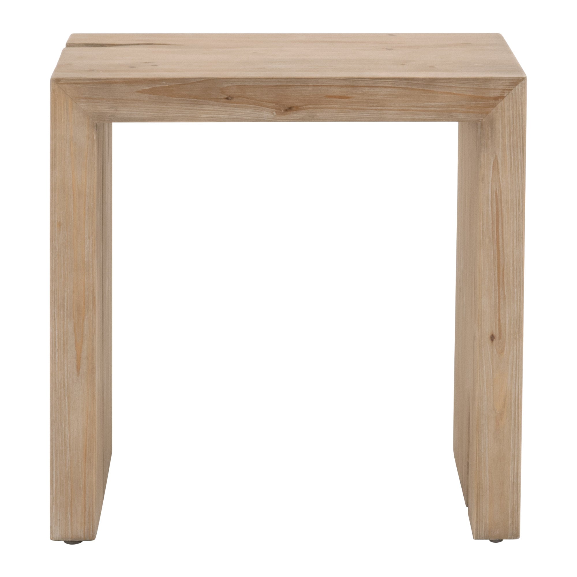  Essentials For Living Reed End Table - Smoke Gray Pine - Bonton