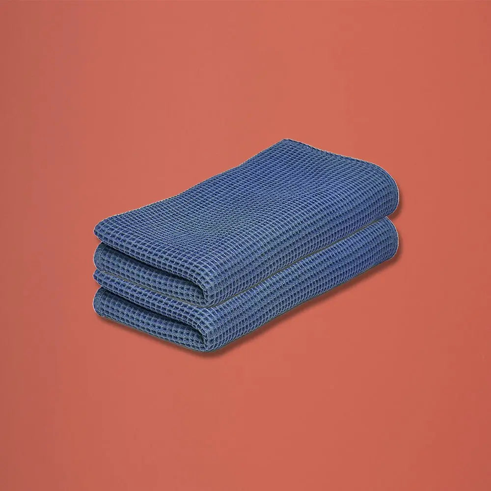  ettitude Bamboo Waffle Towels by ettitude - Cloud - Bonton