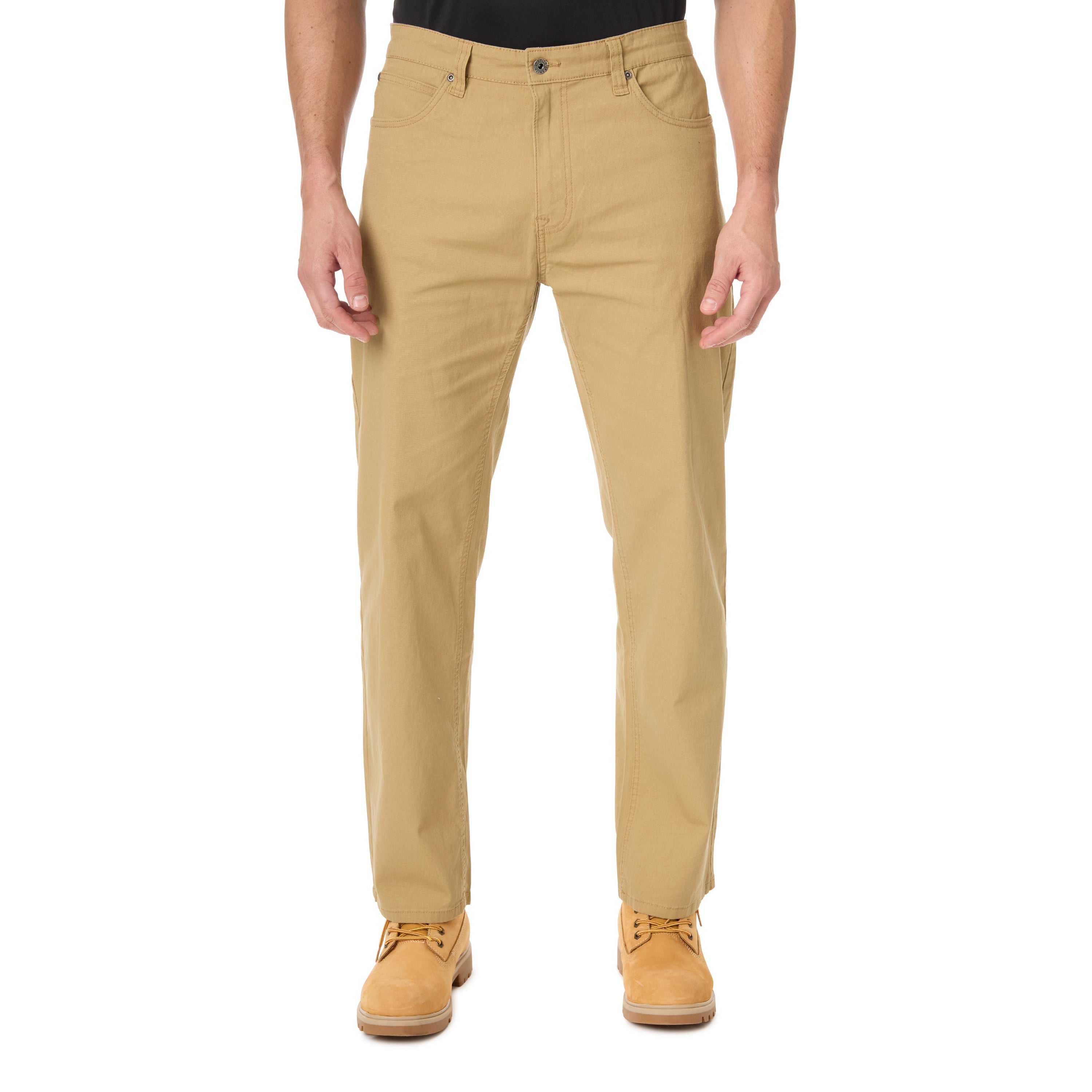  Smith's Workwear 5-Pocket Canvas Stretch Pant - Black Olive - Bonton