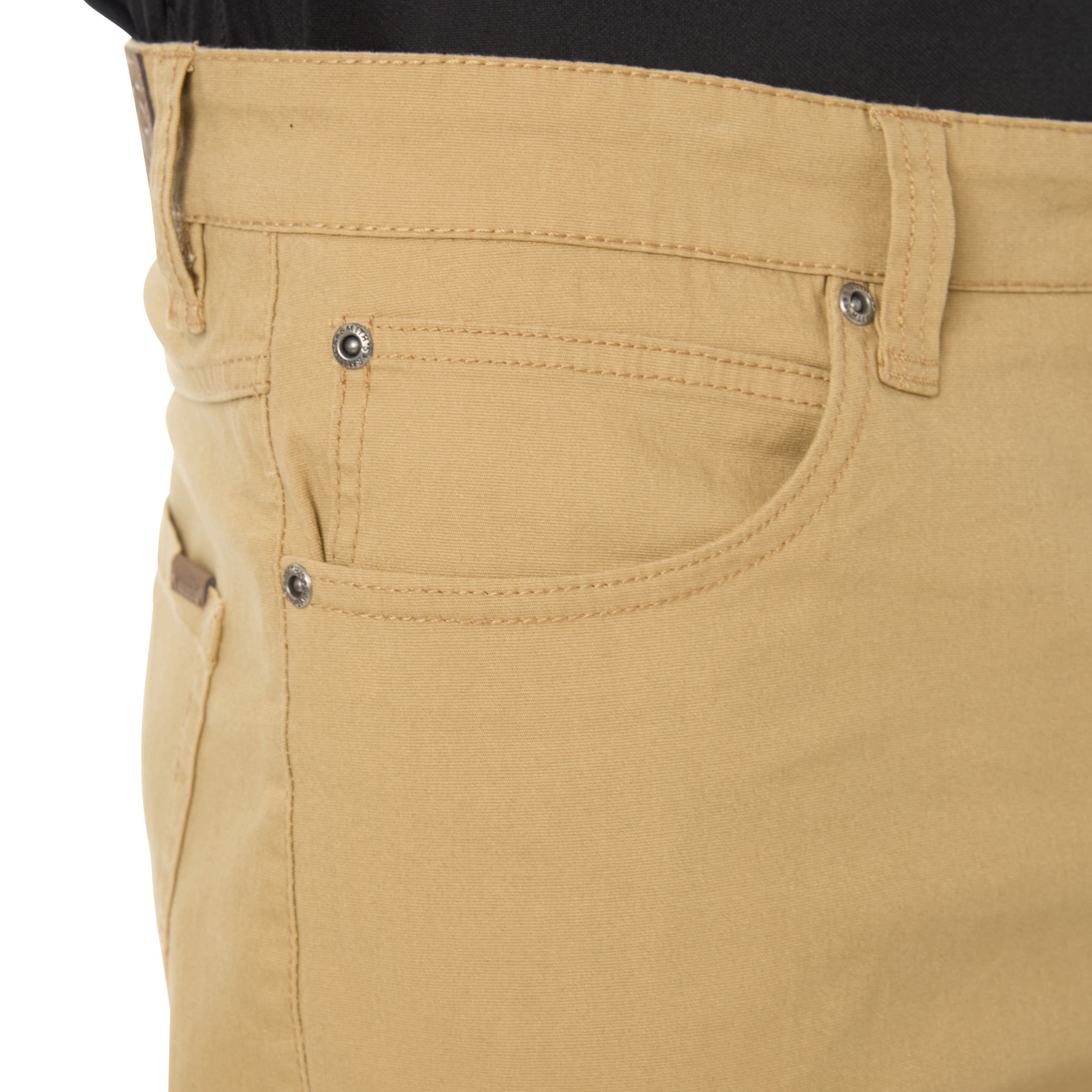  Smith's Workwear 5-Pocket Canvas Stretch Pant - Black Olive - Bonton