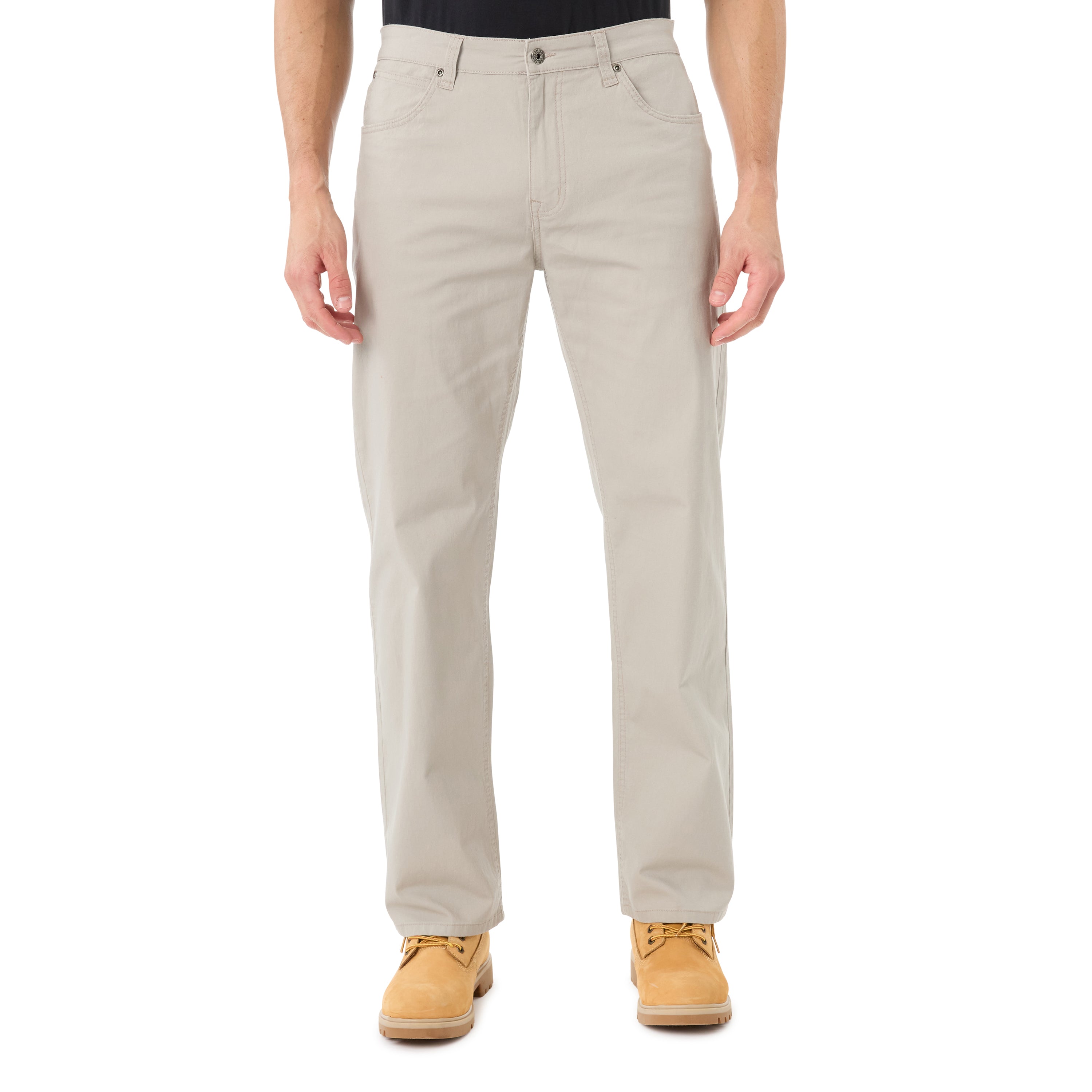  Smith's Workwear 5-Pocket Canvas Stretch Pant - Granite Grey - Bonton