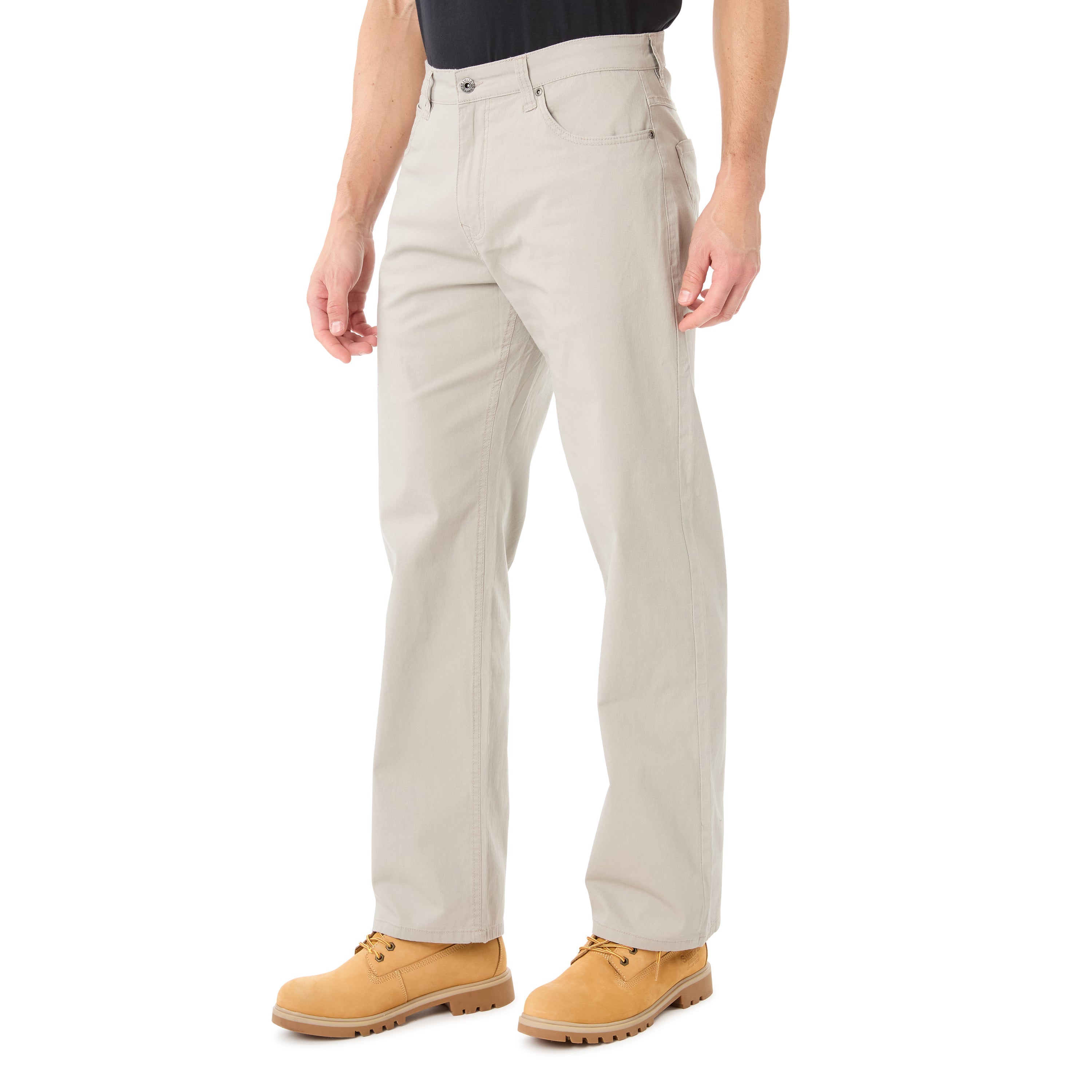  Smith's Workwear 5-Pocket Canvas Stretch Pant - Granite Grey - Bonton