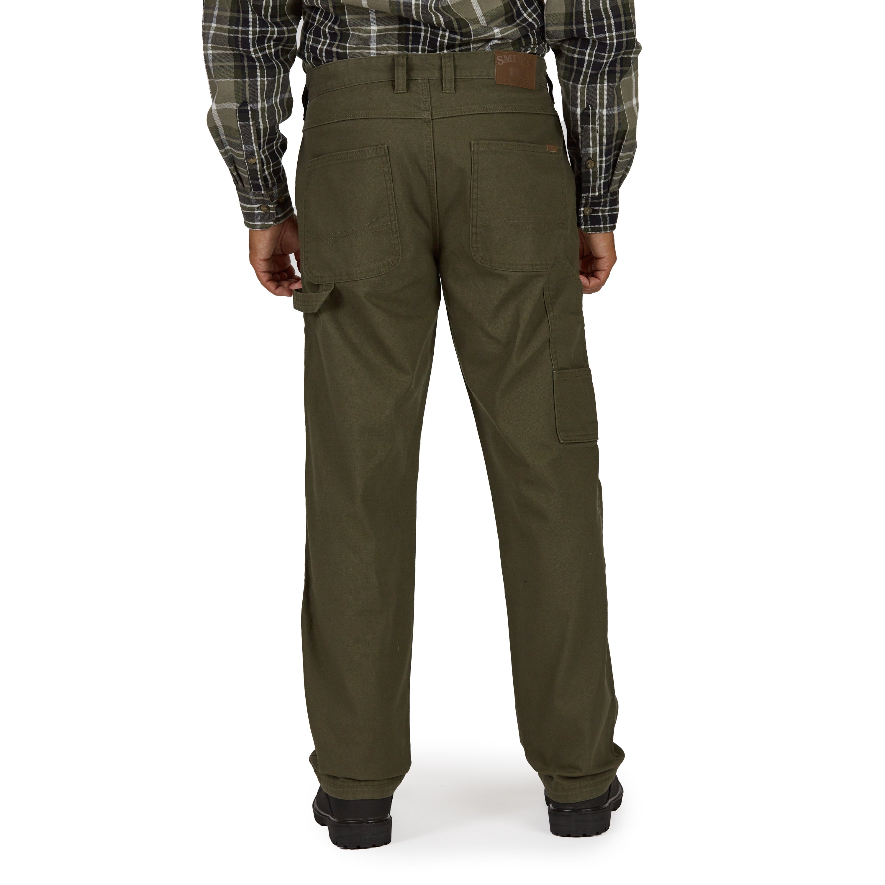  Smith's Workwear Stretch Duck Canvas Carpenter Pant - Granite Grey - Bonton