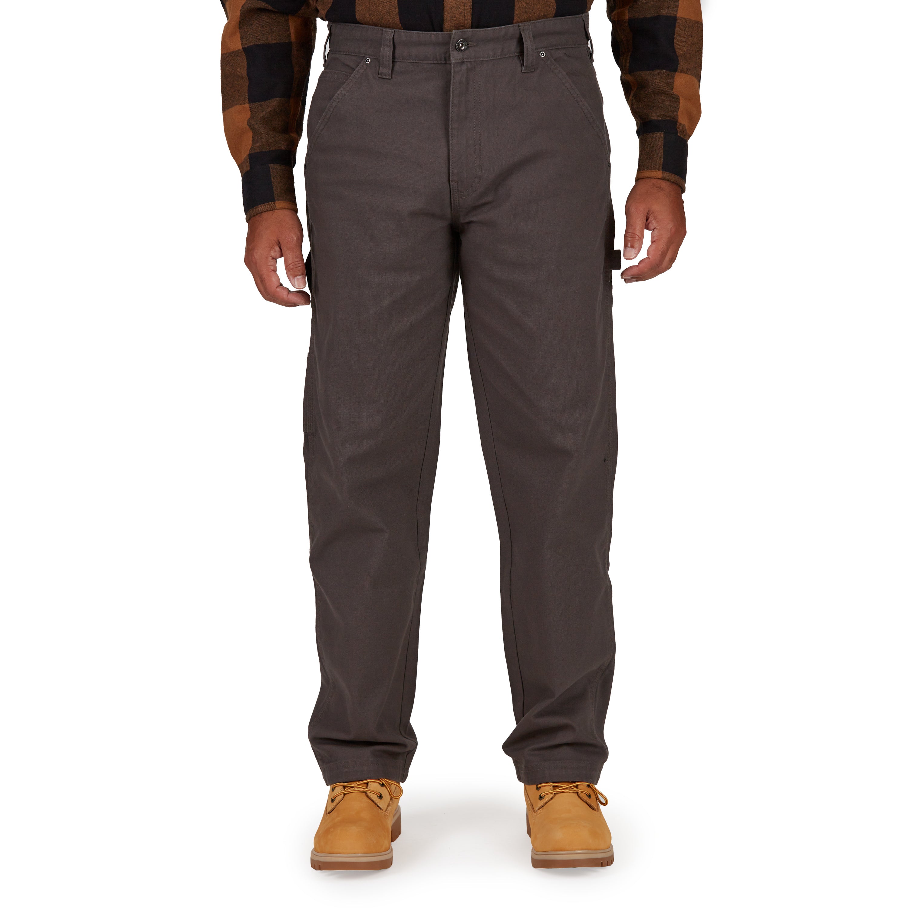  Smith's Workwear Stretch Duck Canvas Carpenter Pant - Black Olive - Bonton