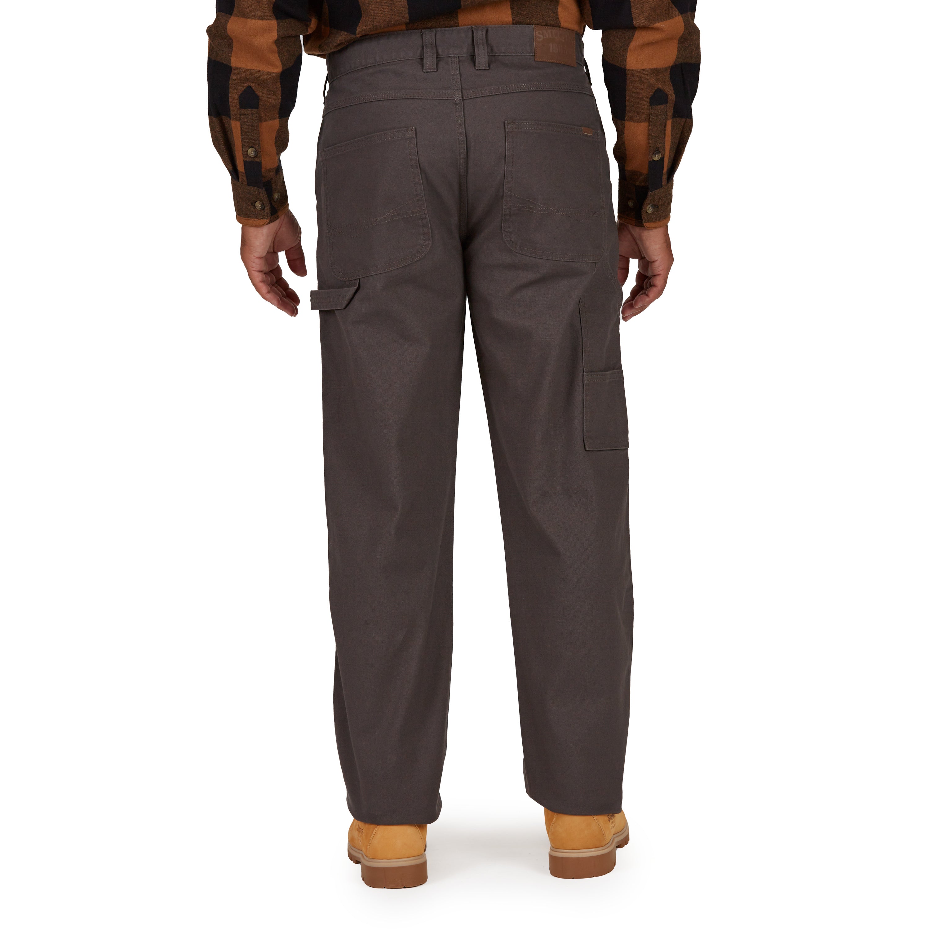  Smith's Workwear Stretch Duck Canvas Carpenter Pant - Black Olive - Bonton