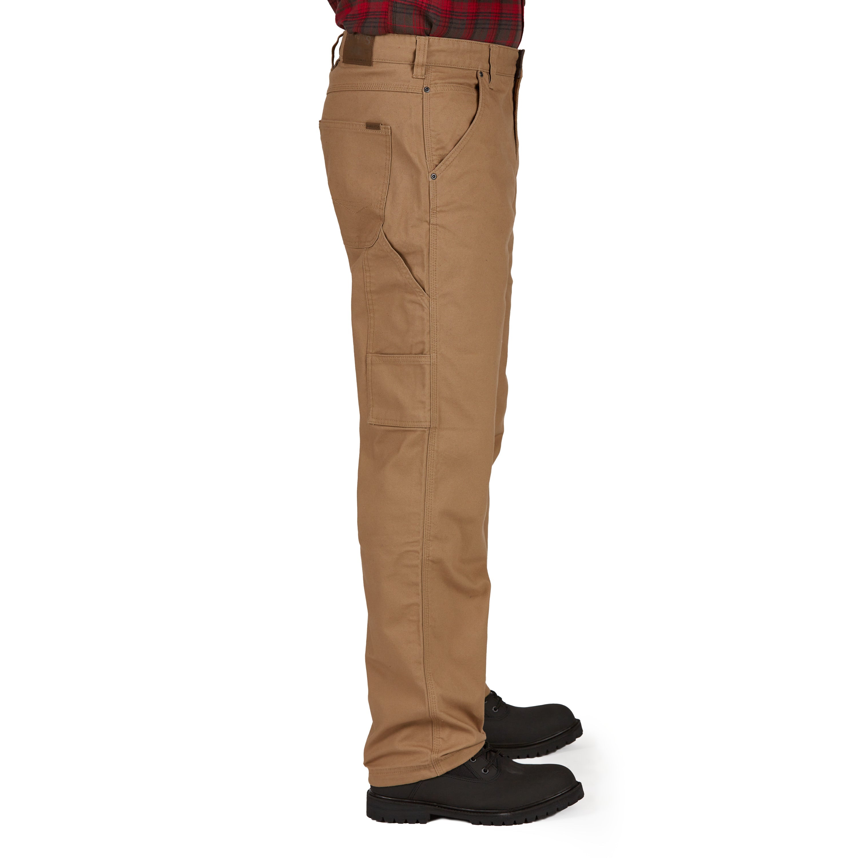  Smith's Workwear Stretch Duck Canvas Carpenter Pant - Khaki - Bonton