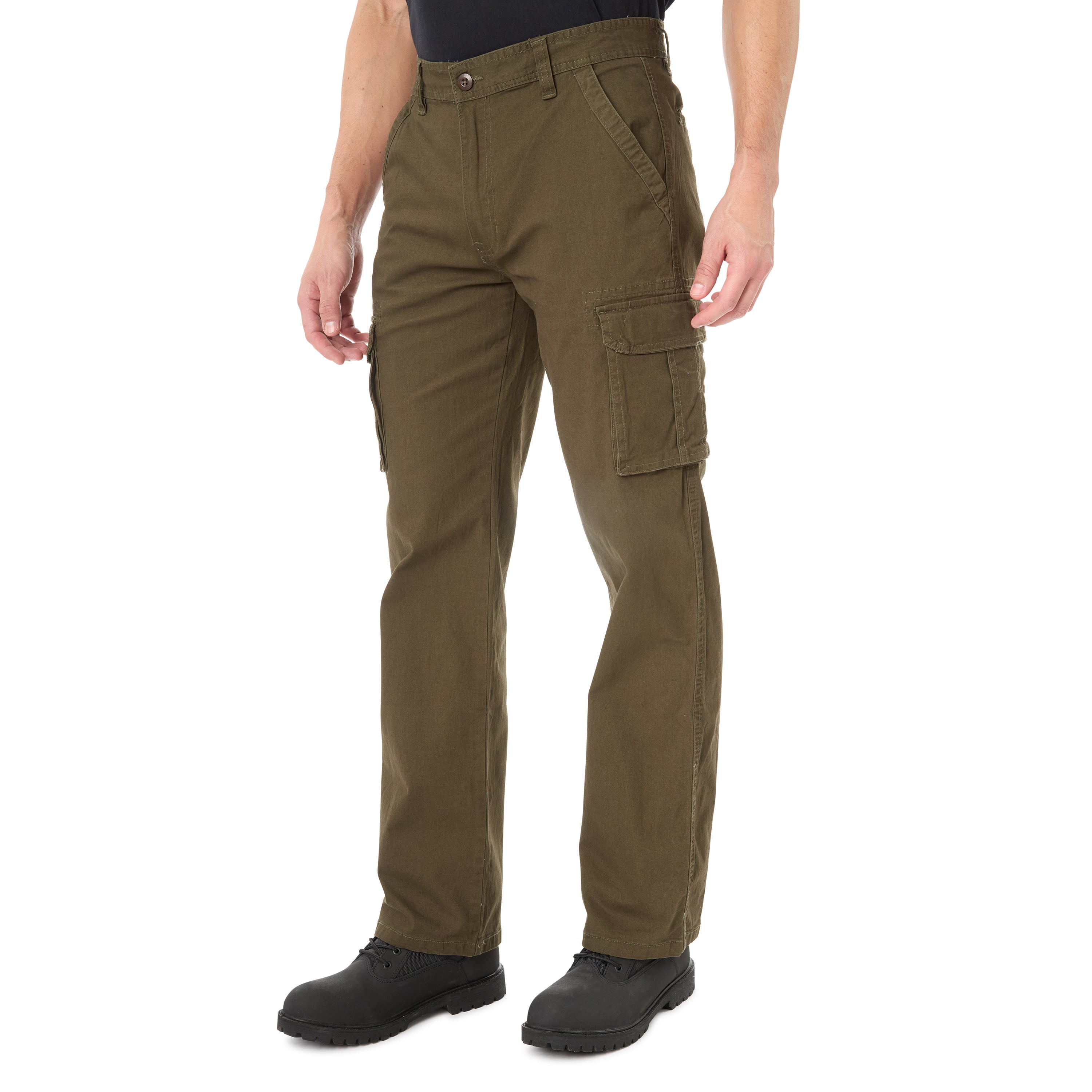  Smith's Workwear Stretch Canvas Cargo Pant - Khaki - Bonton