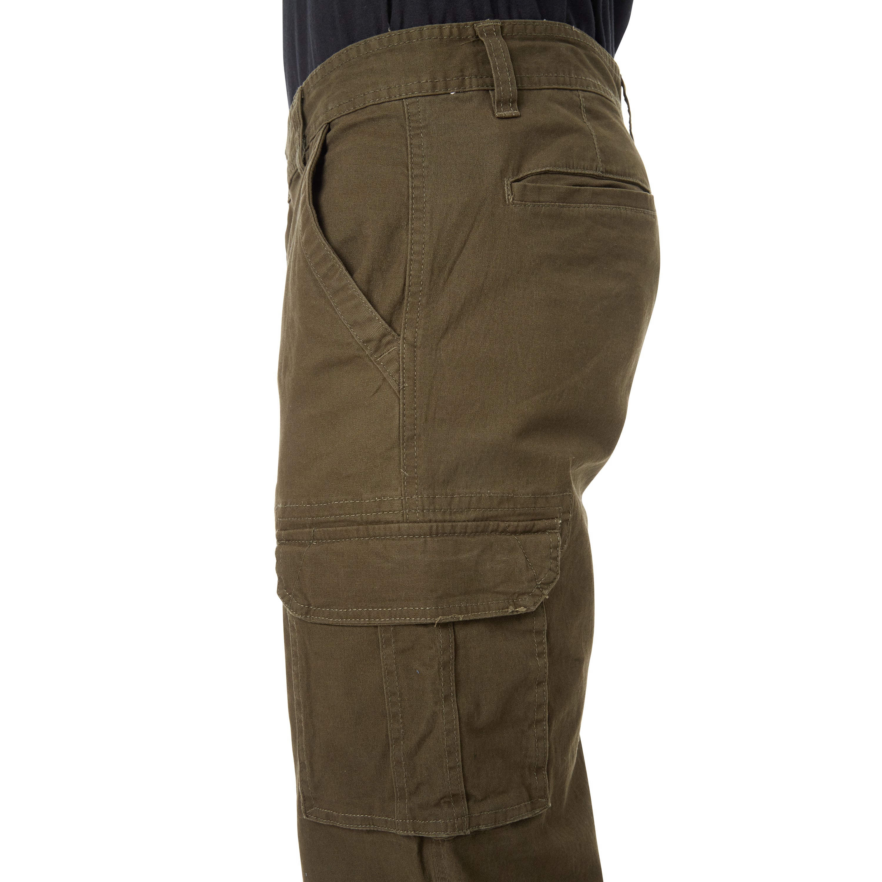  Smith's Workwear Stretch Canvas Cargo Pant - Granite Grey - Bonton