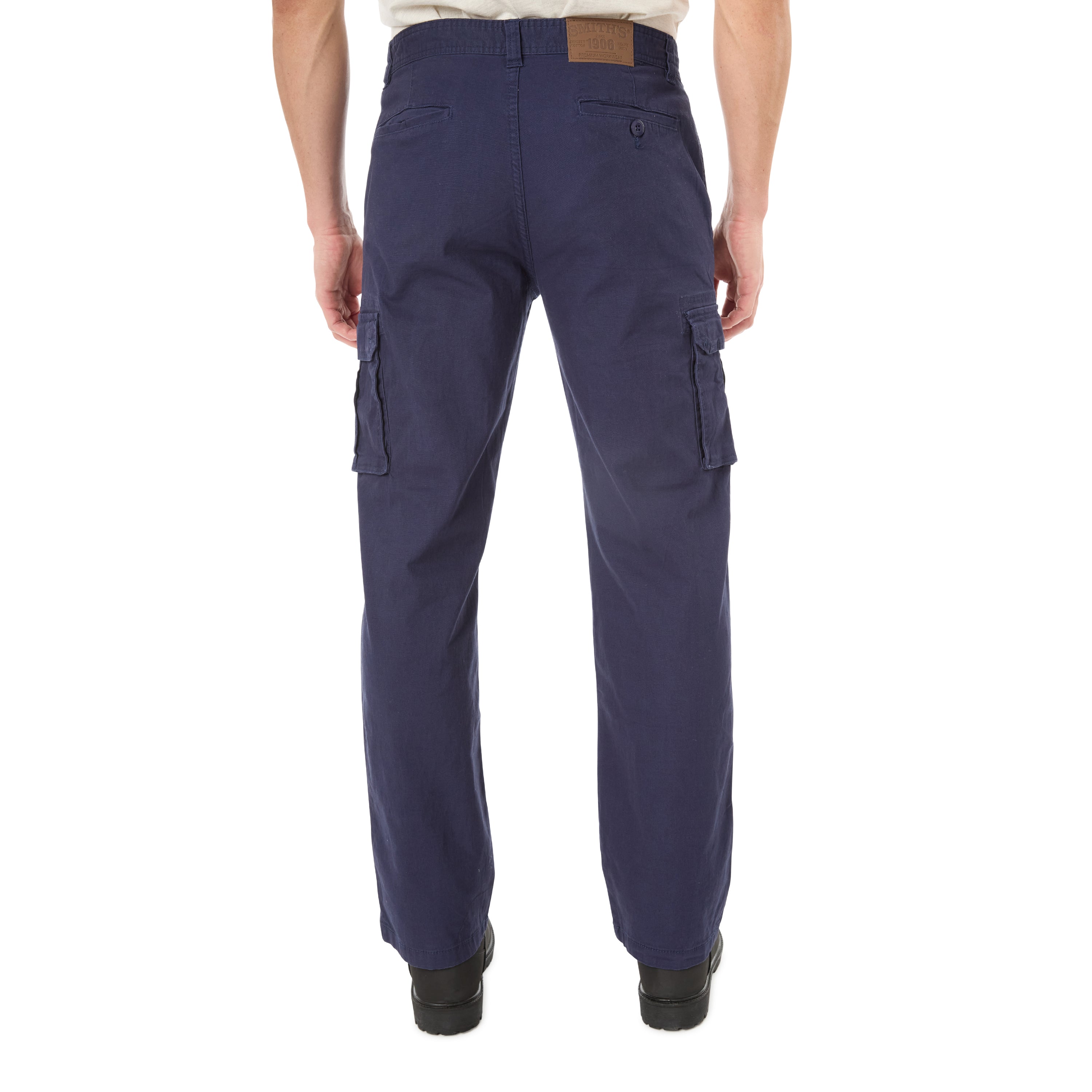  Smith's Workwear Stretch Canvas Cargo Pant - Dark Navy - Bonton