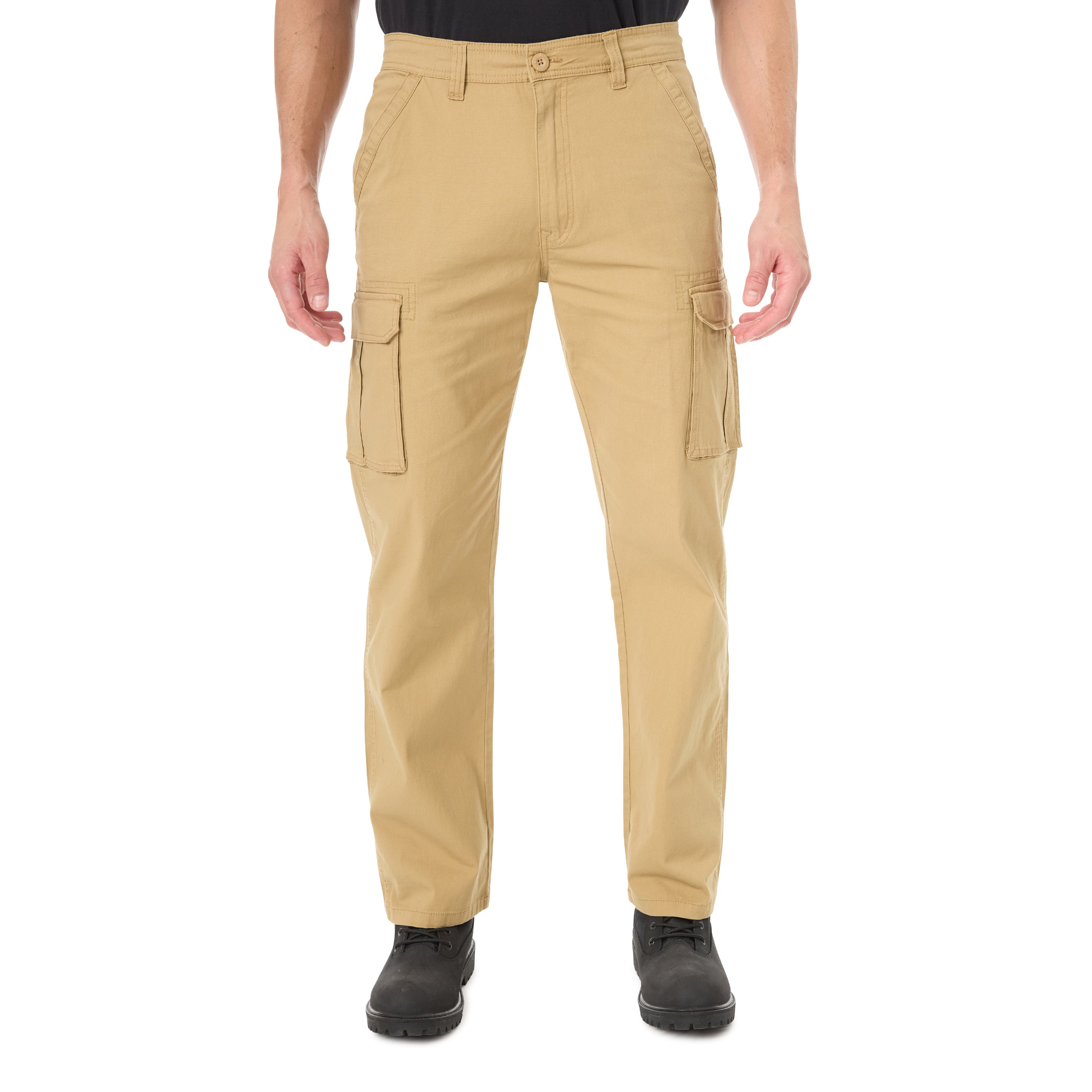  Smith's Workwear Stretch Canvas Cargo Pant - Black Olive - Bonton