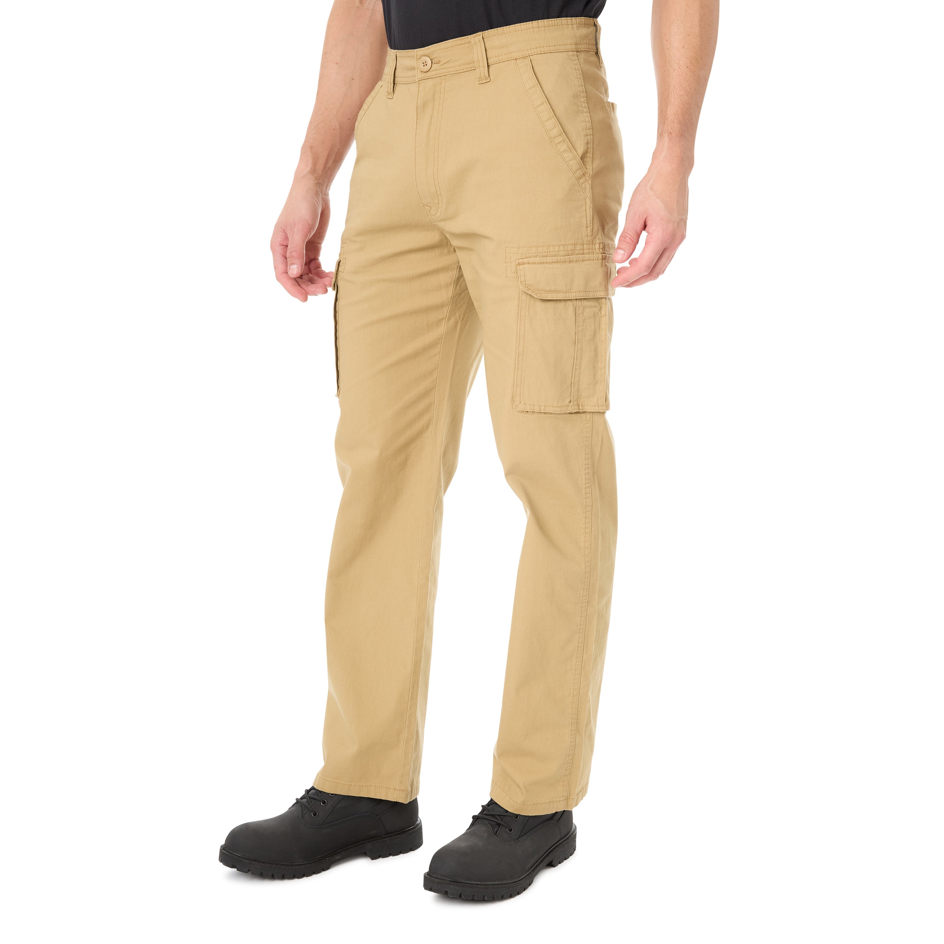  Smith's Workwear Stretch Canvas Cargo Pant - Khaki - Bonton