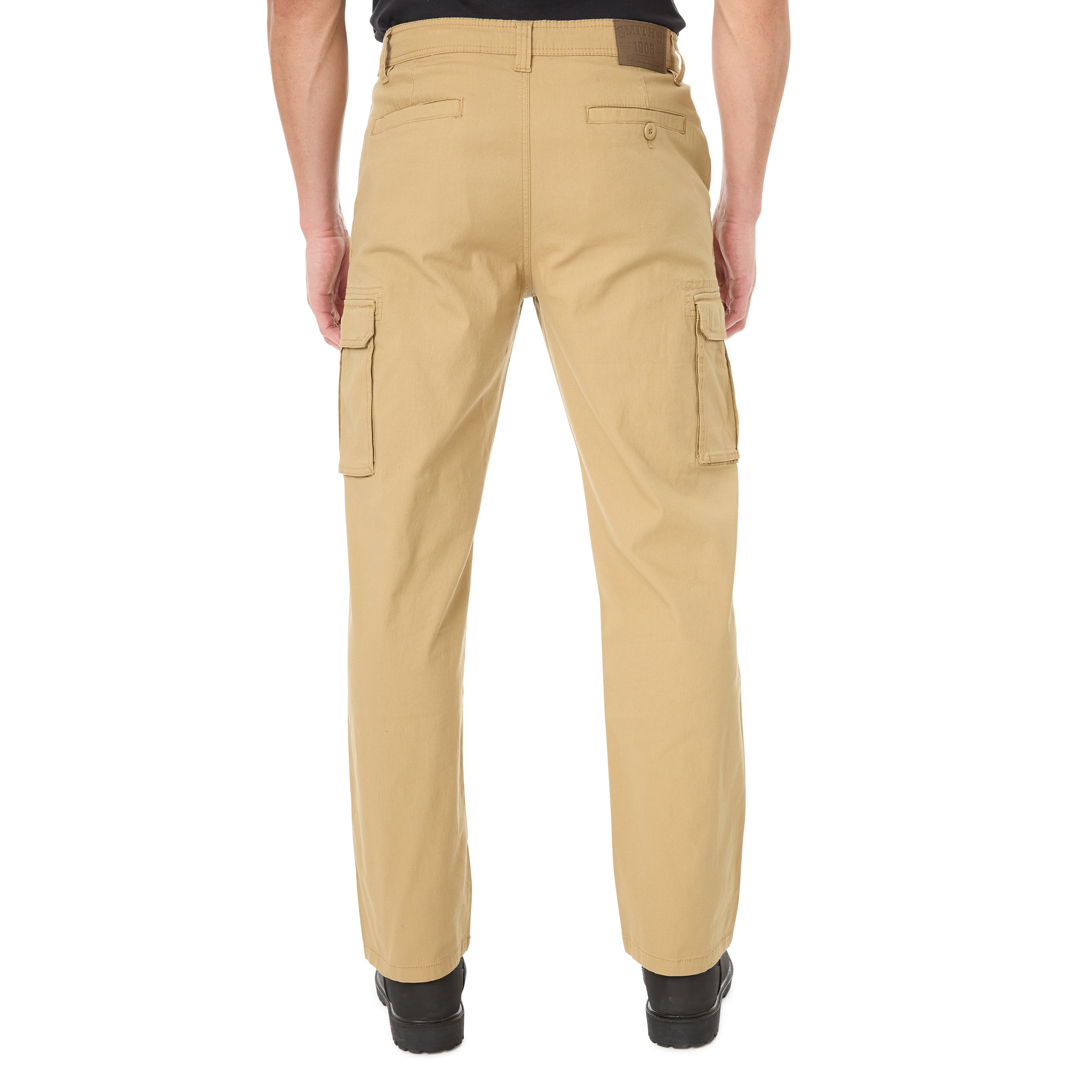  Smith's Workwear Stretch Canvas Cargo Pant - Khaki - Bonton