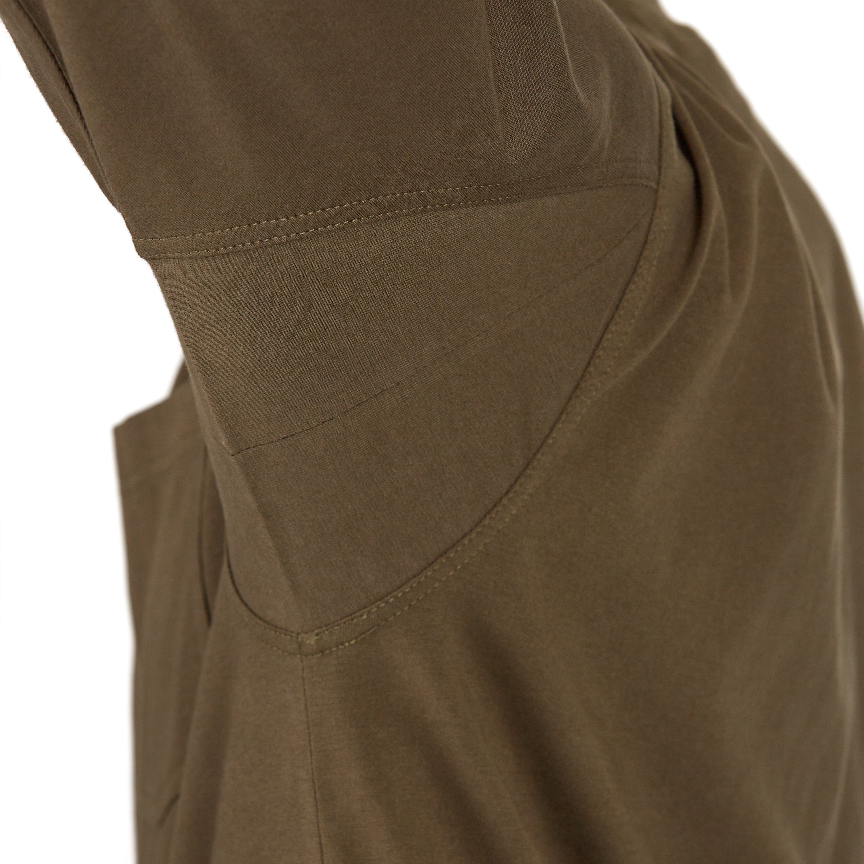  Smith's Workwear Extended-Tail Long Sleeve Pocket Shirt - Dark Olive - Bonton