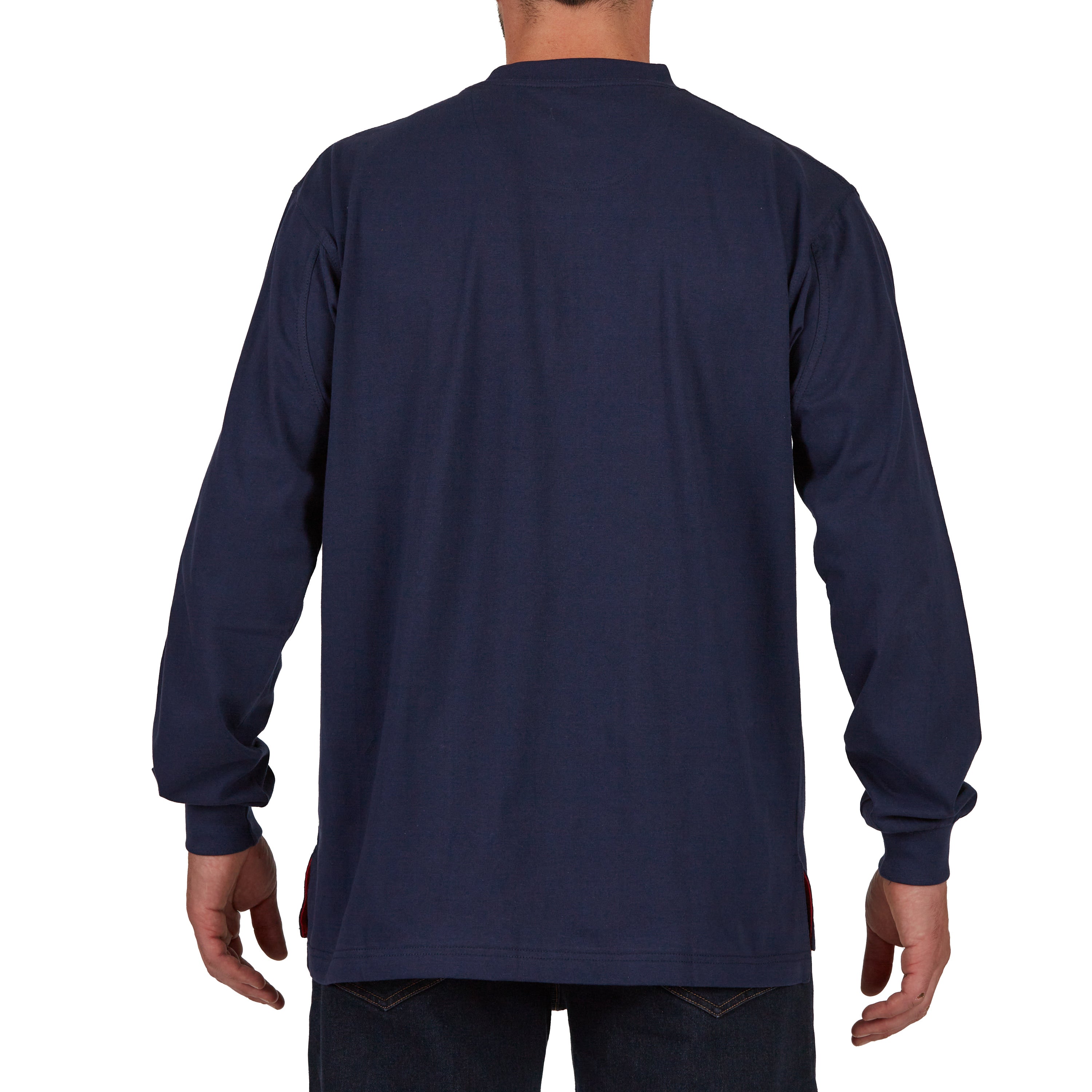  Smith's Workwear Extended-Tail Long Sleeve Pocket Shirt - Spruce Pine - Bonton