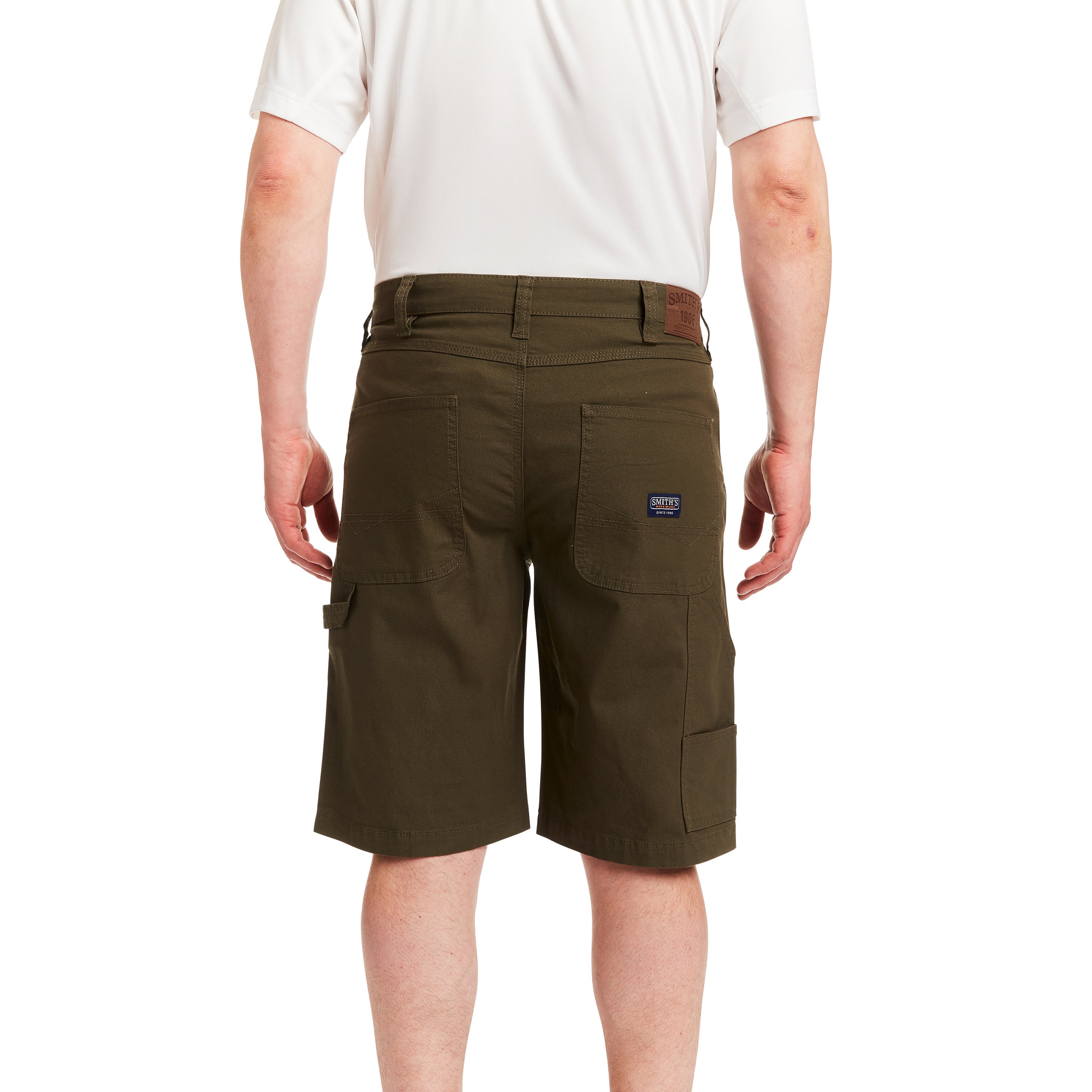  Smith's Workwear Stretch Duck Carpenter Short - Clay Brown - Bonton