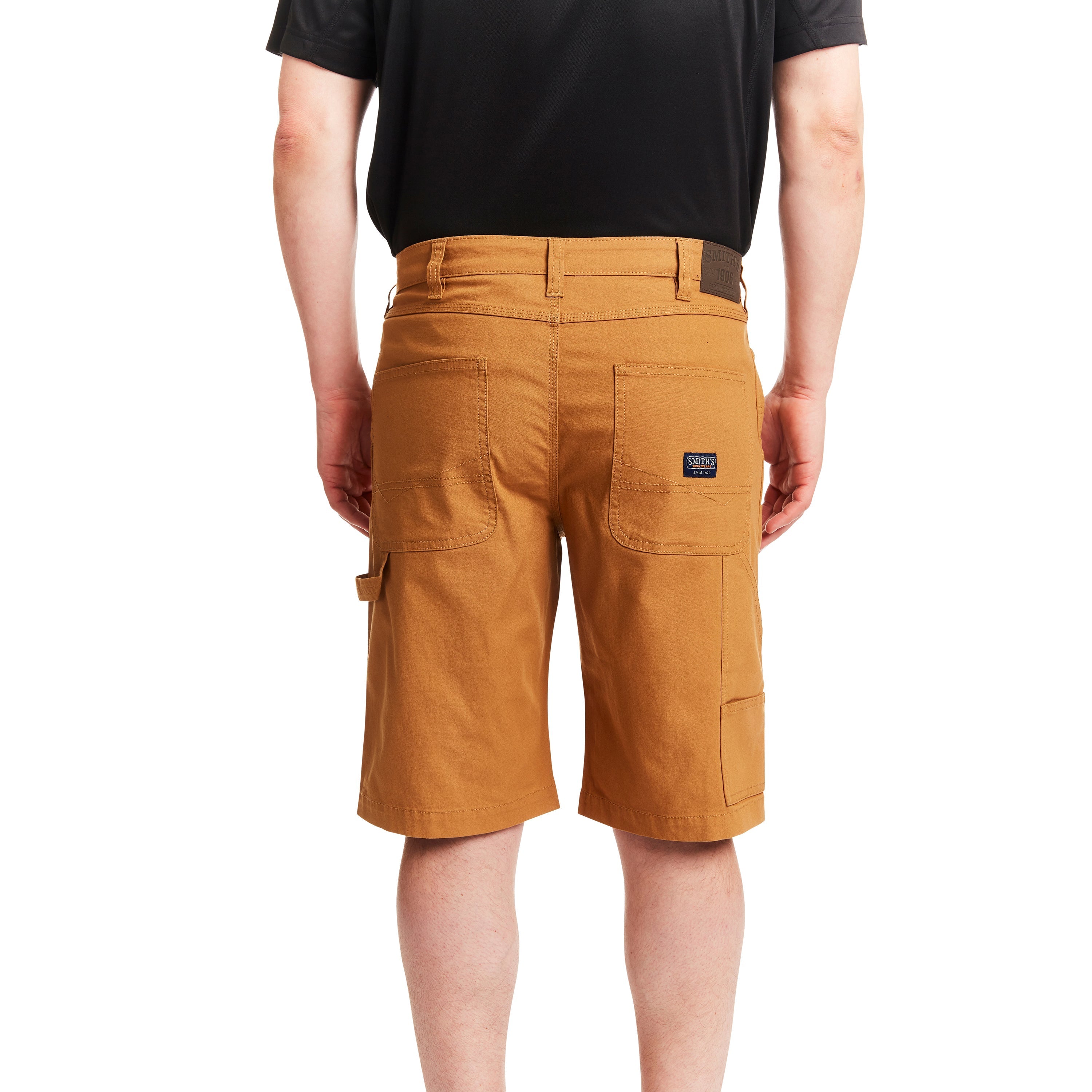  Smith's Workwear Stretch Duck Carpenter Short - Navy - Bonton