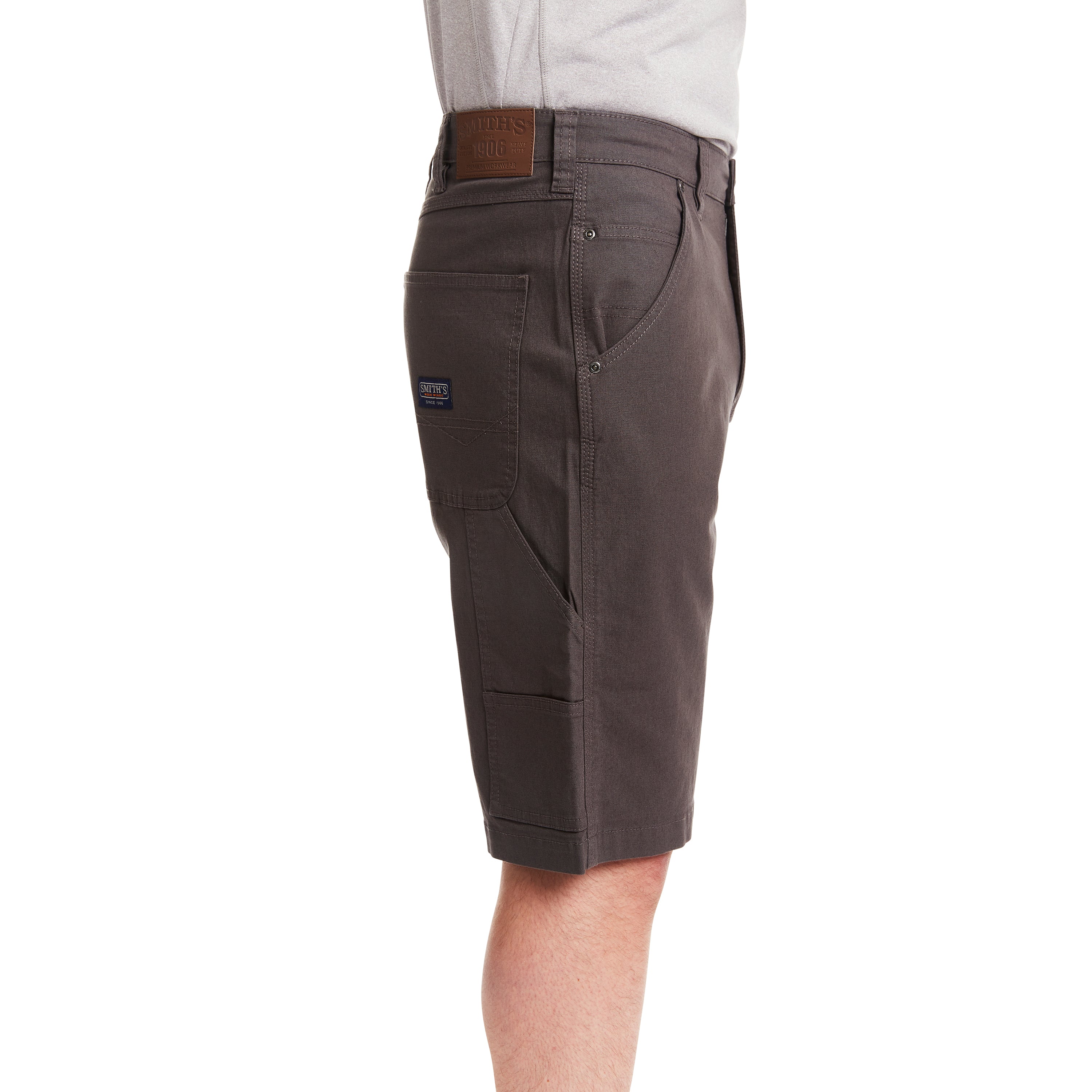  Smith's Workwear Stretch Duck Carpenter Short - Clay Brown - Bonton