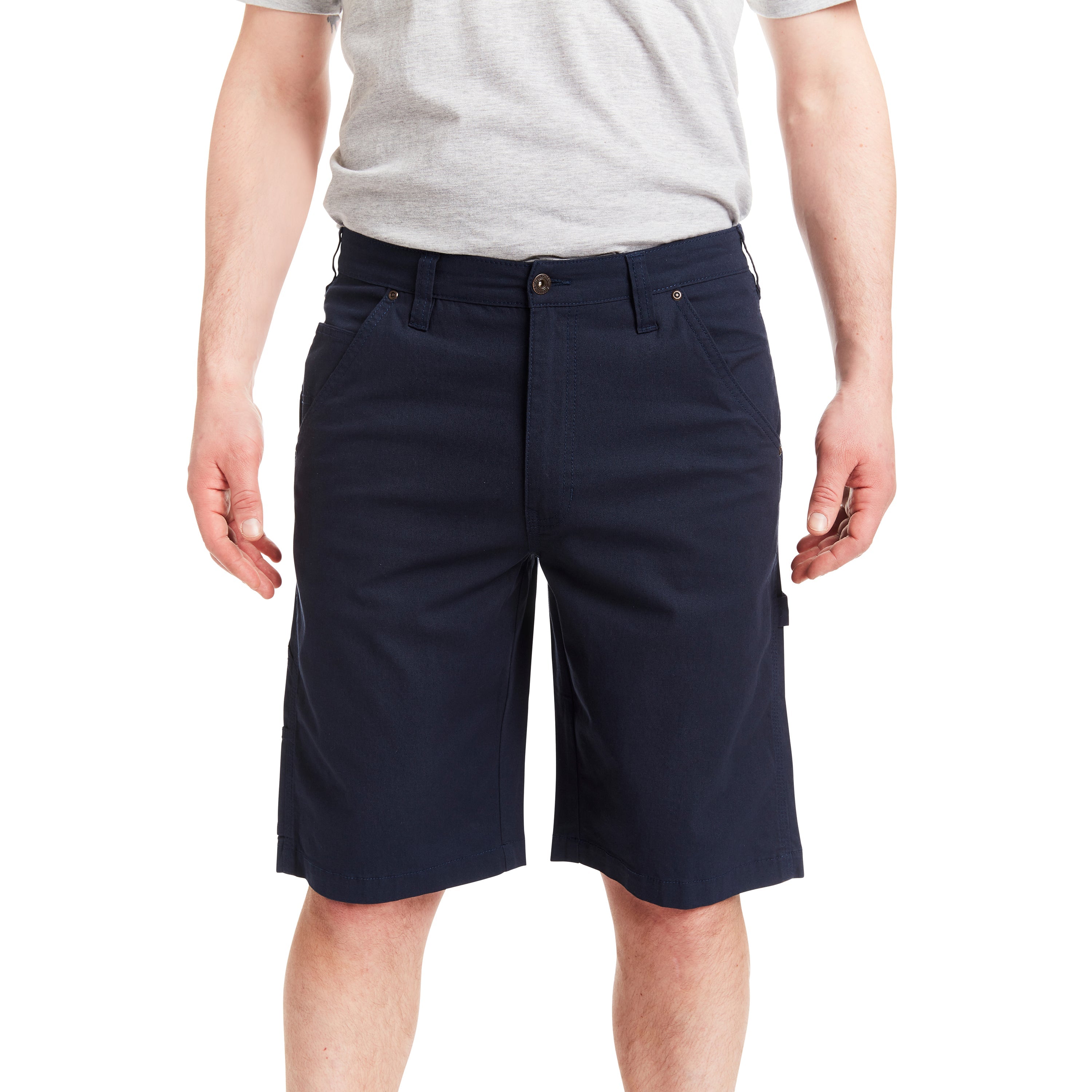  Smith's Workwear Stretch Duck Carpenter Short - Dark Grey - Bonton