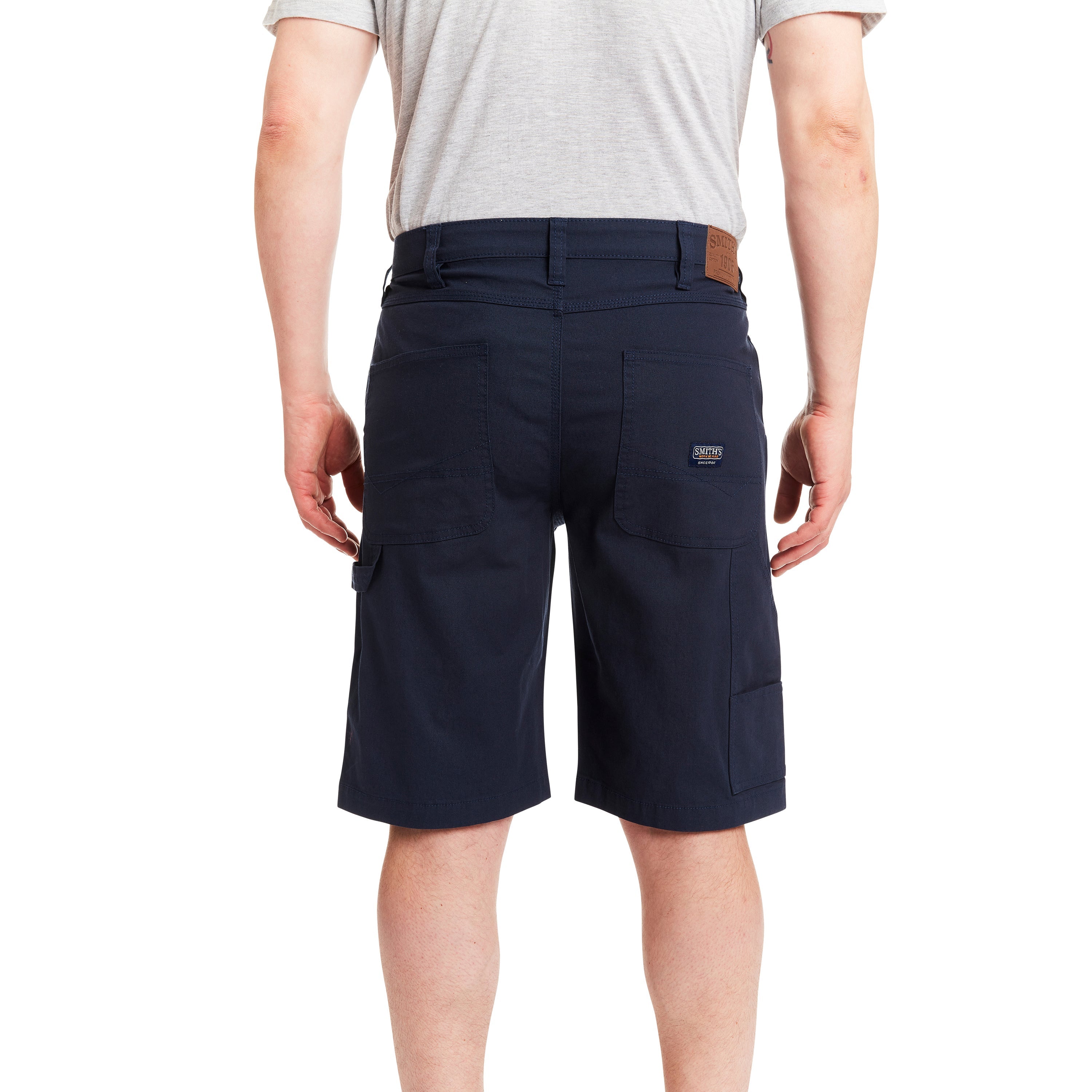  Smith's Workwear Stretch Duck Carpenter Short - Clay Brown - Bonton