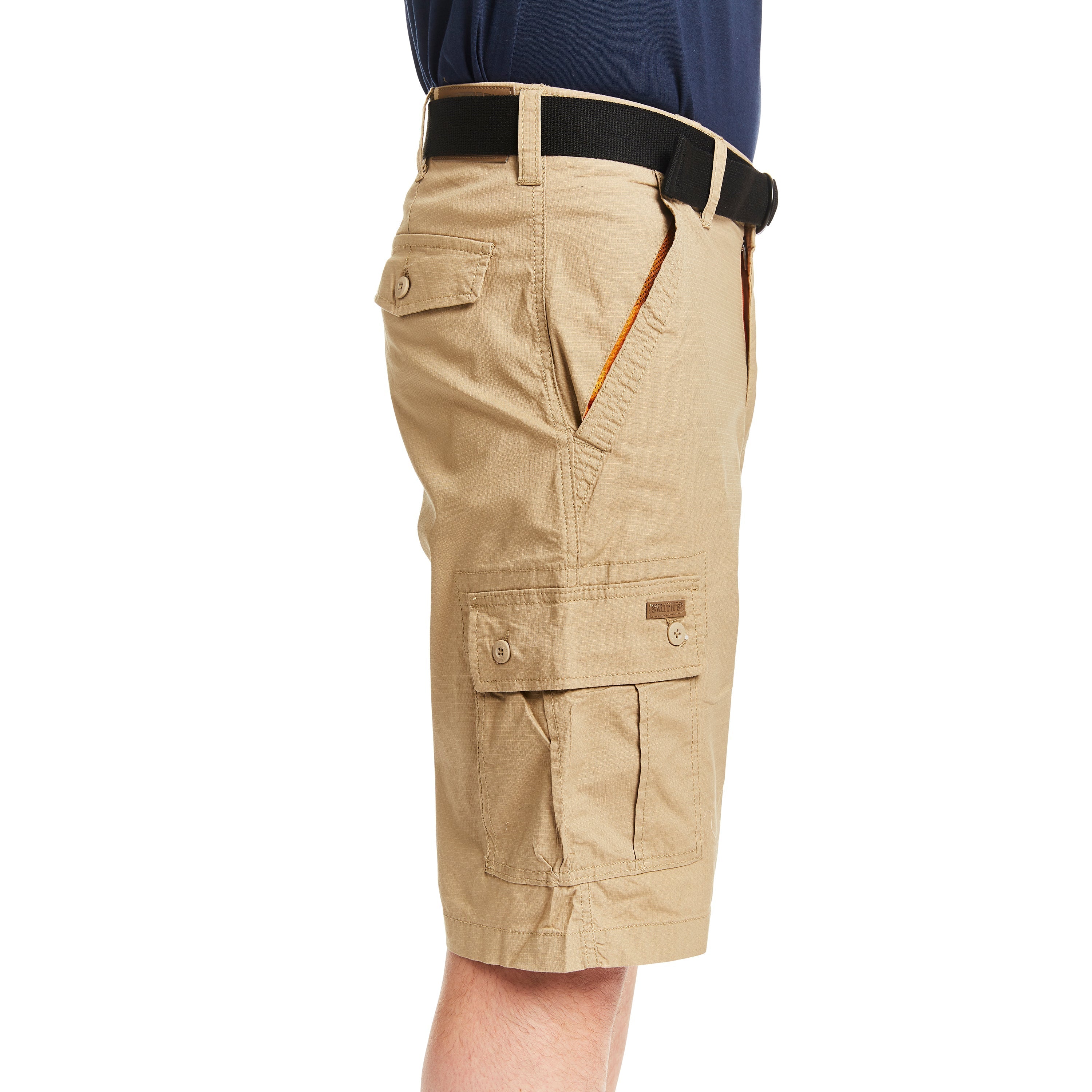  Smith's Workwear Mini Ripstop Cargo Short - Grey - Bonton