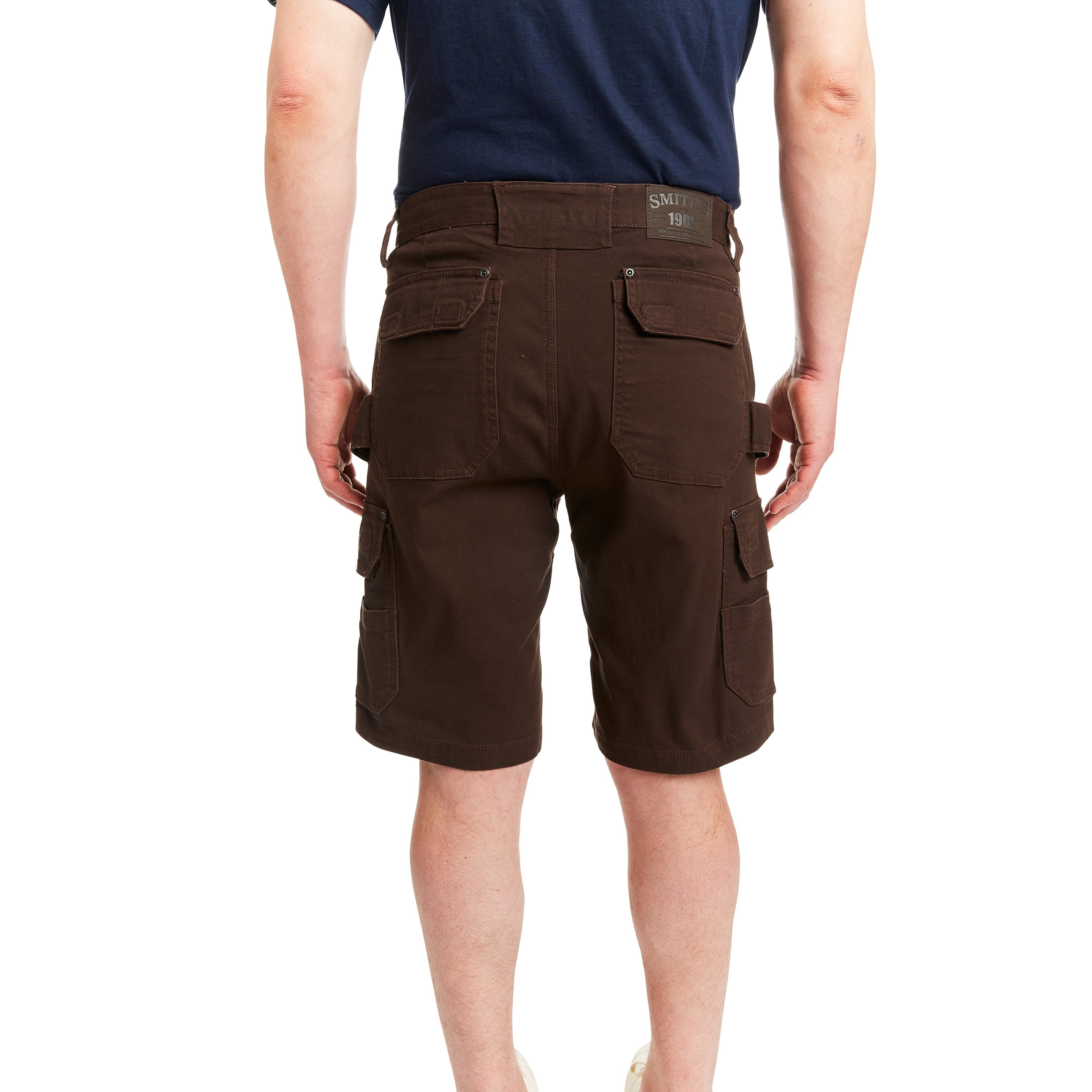  Smith's Workwear Stretch Cargo Utility Short - Black Olive - Bonton