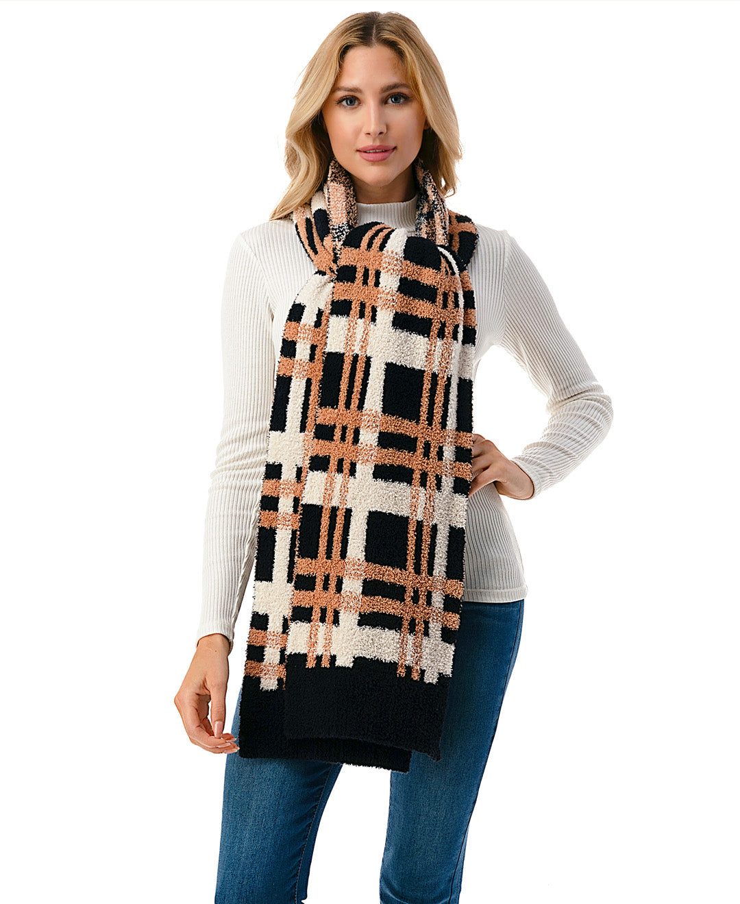  Marcus Adler The Jenna Scarf - Black - Bonton