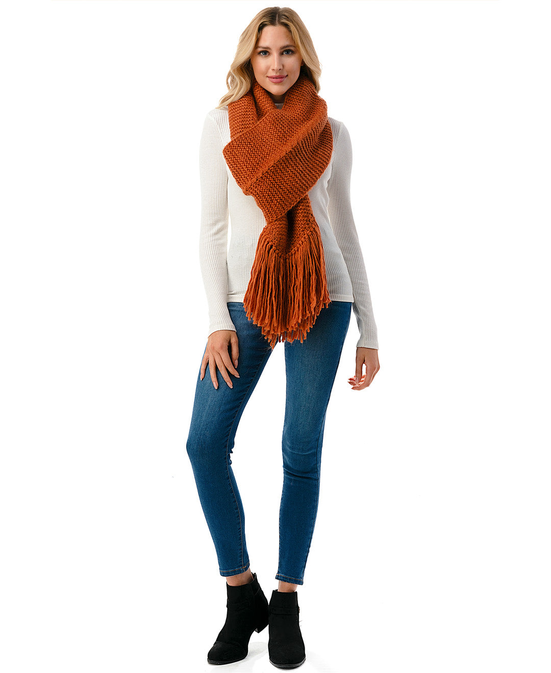  Marcus Adler The Nora Scarf - Blue - Bonton