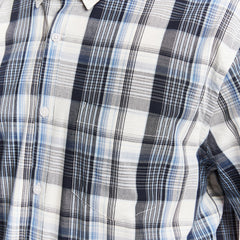 Short Sleeve Cotton Plaid Shirt