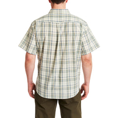 Short Sleeve Cotton Plaid Shirt