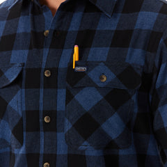 Two-Pocket Flannel Shirt