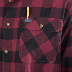 Two-Pocket Flannel Shirt