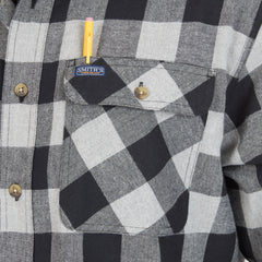 Two-Pocket Flannel Shirt