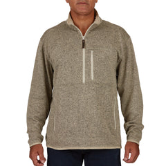 Sweater Fleece Quarter Zip Pullover