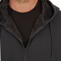 Hooded Sherpa-Lined Thermal Jacket